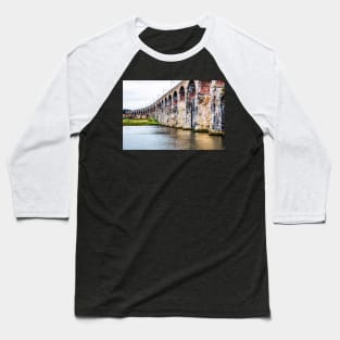 Berwick upon Tweed, Royal Border Bridge Baseball T-Shirt